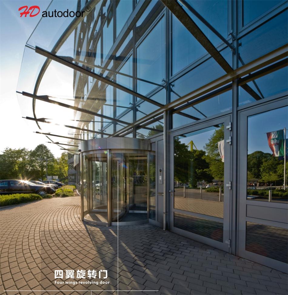 兩翼、三翼、四翼旋轉(zhuǎn)門：青島恒達(dá)自動(dòng)門(圖5)