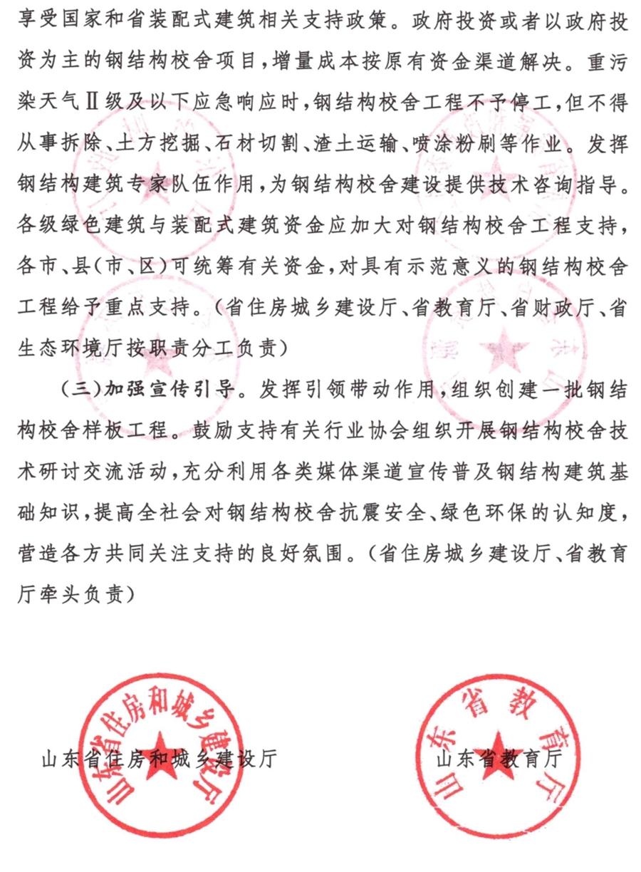 鋼結構校舍建設 政策扶持知多少！(圖5)